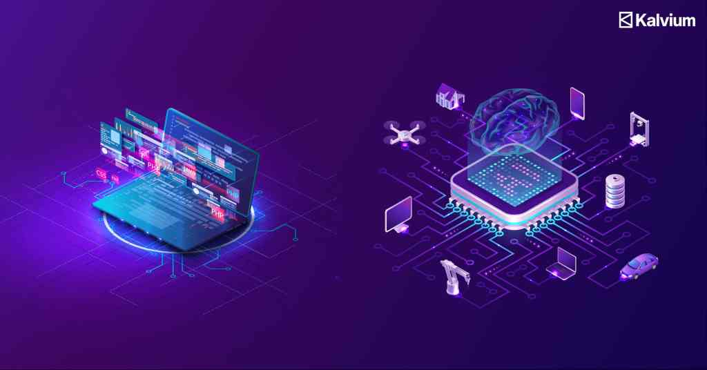 Machine making complex computations and comparing between which is Better CSE or CSE with specialisation in AI Kalvium