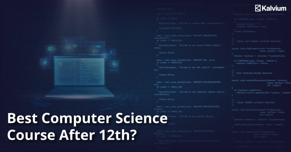 Which is the Best Computer Course After 12th Science?